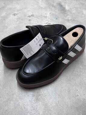 Adidas Handball Spezial Loafer Black White Gum Wmn's KK2786 - New